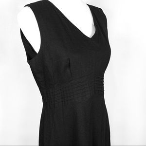 Black Linen/Rayon Long Maxi Dress